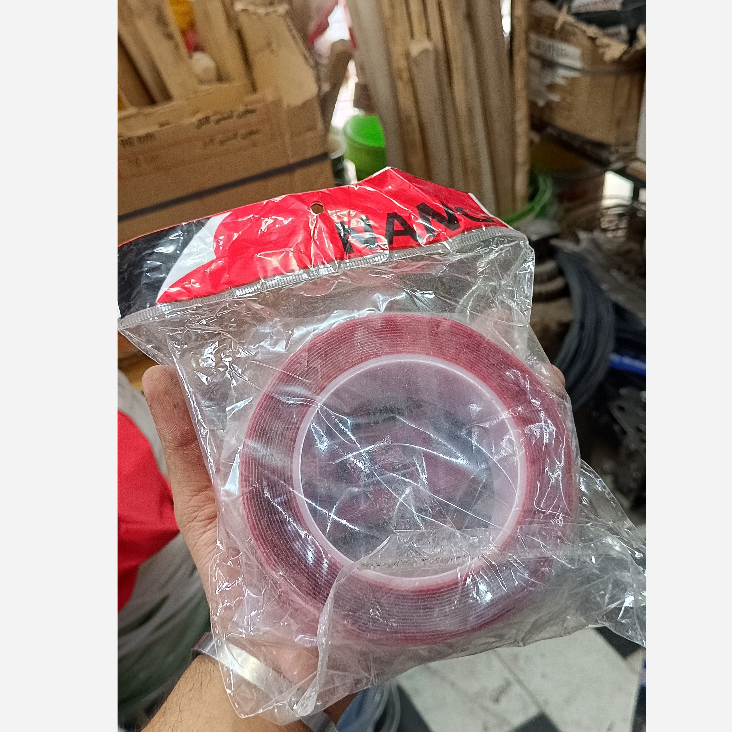 چسب دو طرفه ژله ای 4سانت نانو اصلی جدید