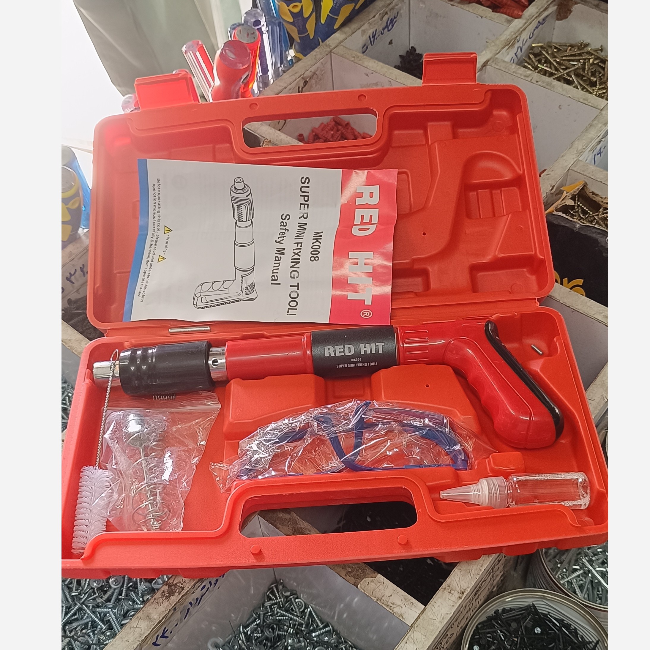 تفنگ میخکوب باروتی RED HIT 
