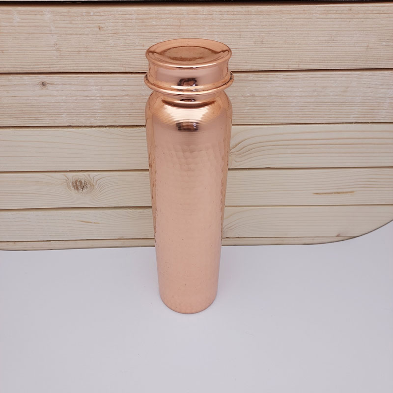 قمقمه مسی زنجان | چکش کاری و نانو شده | حجم 600 ml
