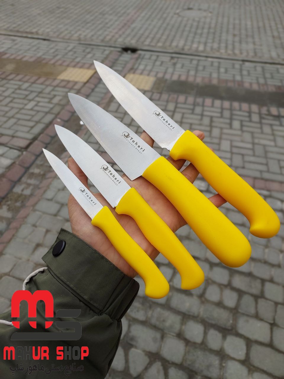 سرویس پر کاربرد چاقو طاهری 4 پارچه بسیار با کیفیت تضمینی