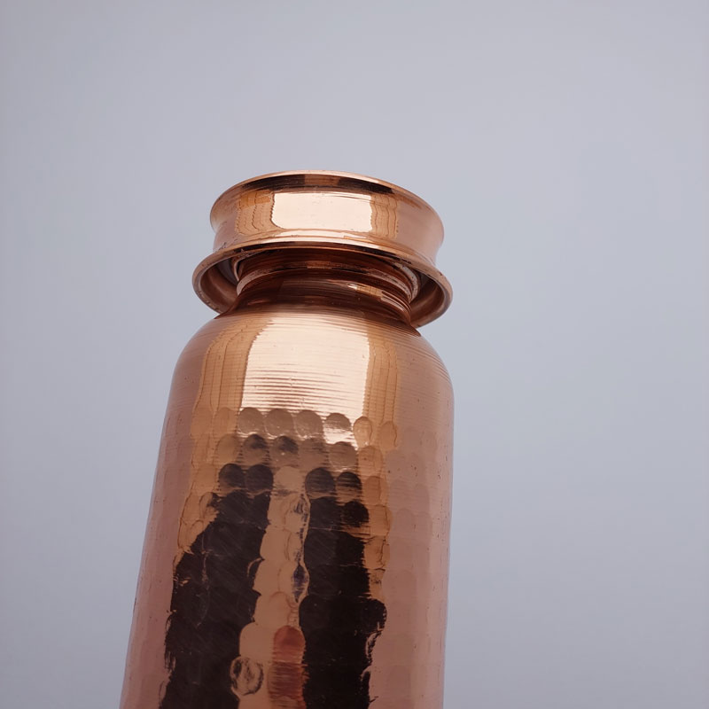 قمقمه مسی زنجان | چکش کاری و نانو شده | حجم 600 ml