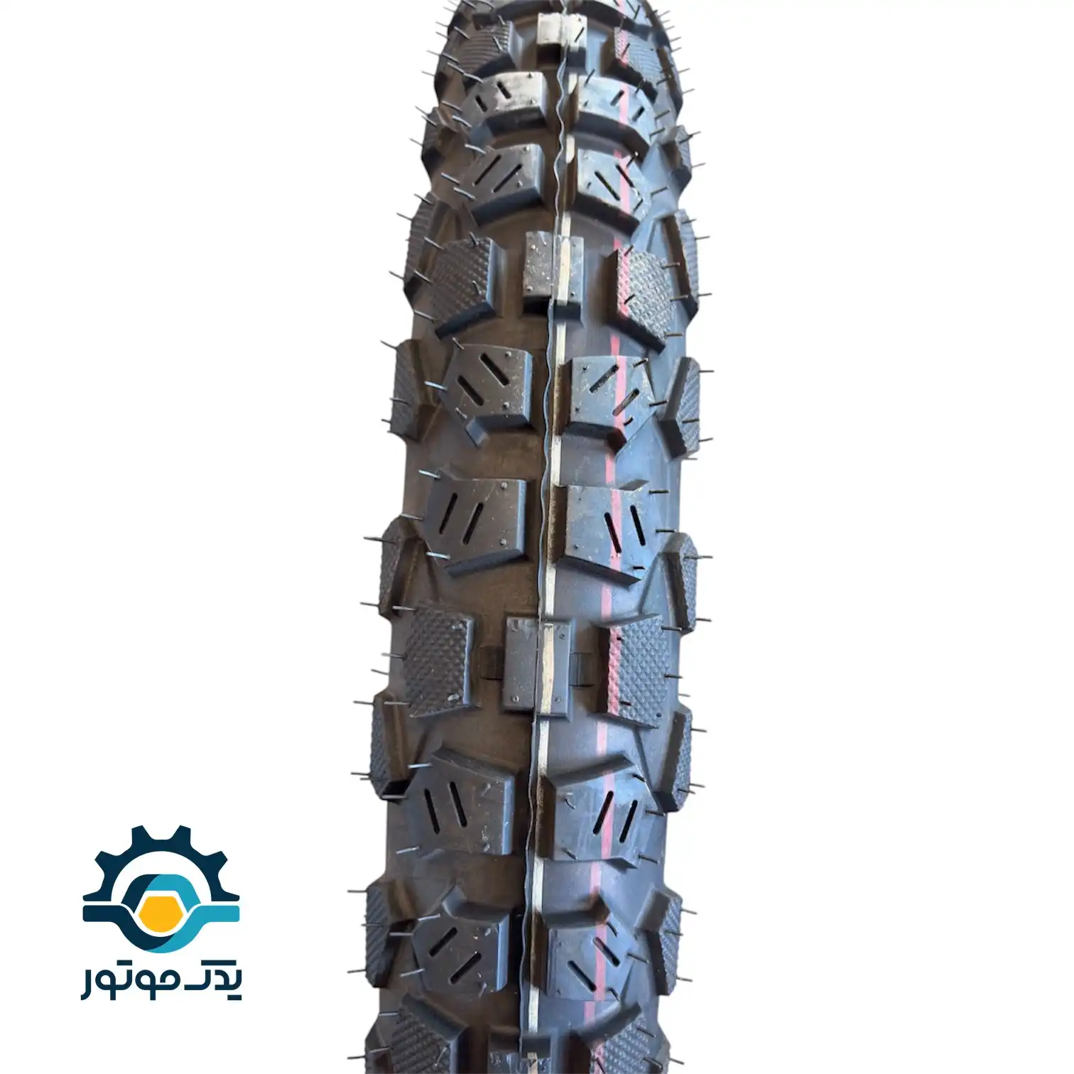 لاستیک موتور سیکلت 300/21 یزد تایر (جنگلی) (پس کرایه)
