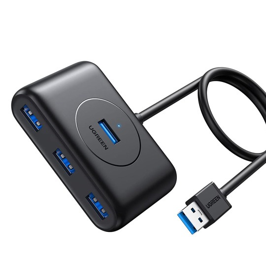 هاب USB 3.0 چهار پورت یوگرین مدل UGREEN CR113-20291