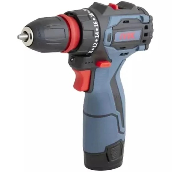 دریل شارژی ایوک مدل K7222B براشلس 12 ولت اتوماتیک