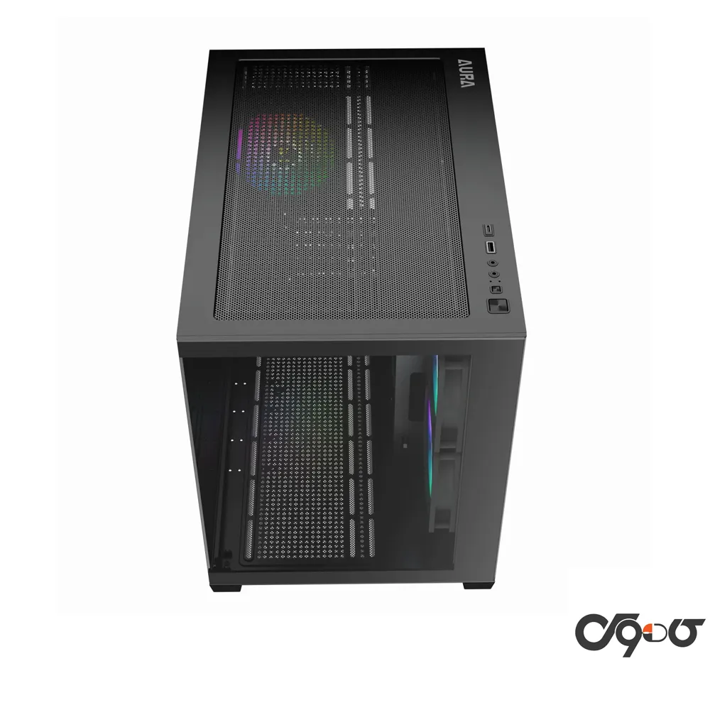 کیس کامپیوتر گیم دیاس مدل AURA GC10M V2 ARGBجدید