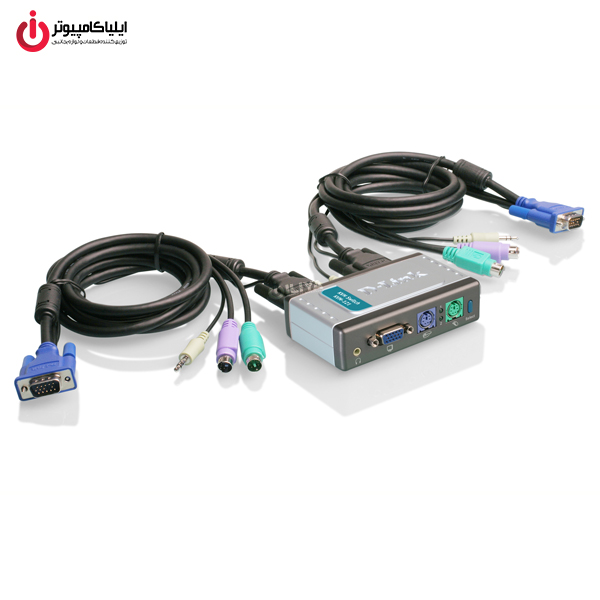 سوئیچ KVM دو پورت PS/2 دی لینک مدل D-Link KVM-121