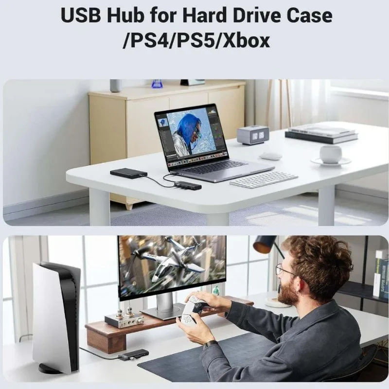 هاب 4 پورت USB 3.0 یوگرین CM653-15548