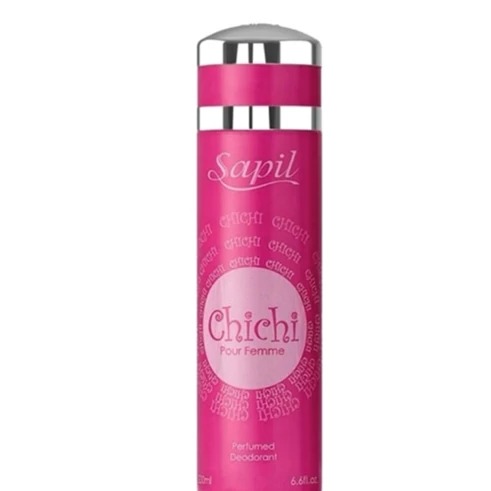اسپری چی چی زنانه chichi sapil عطر چیچی صورتی بادی اسپری چیچی دخترانه اسپری بدن چیچی Chichi Sapil رایحه Chi Chi اصل