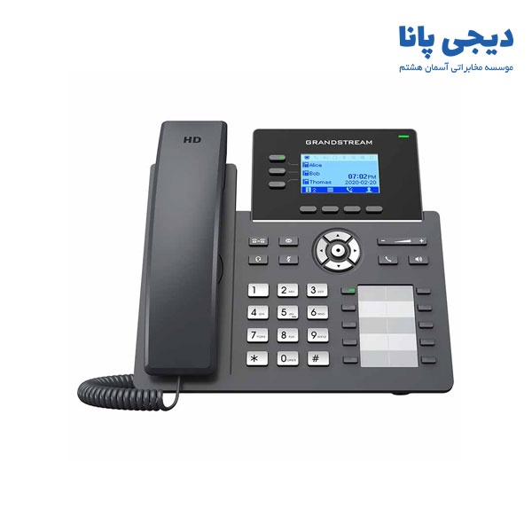 تلفن رومیزی تحت شبکه گرنداستریم مدل Grandstream GRP2604P
