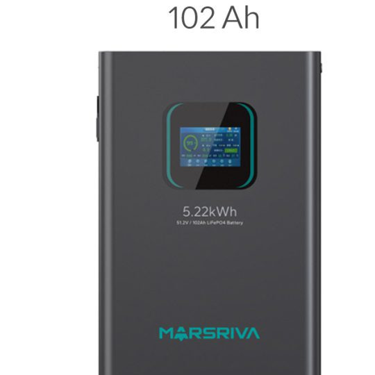 باتری لیتیوم 5 کیلووات ساعت برند MARSRIVA مدل MR-LFP48-100-WMD