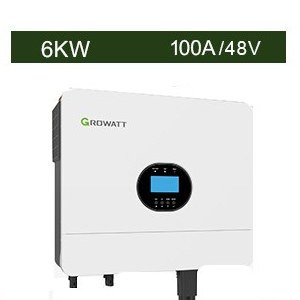 سانورتر 6 کیلووات، 48 ولت MPPT برند Growatt مدل SPF 6000 ES Plus