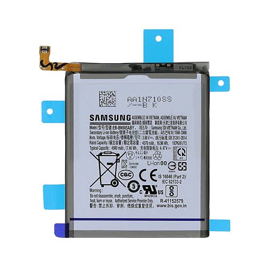 باطری موبایل Samsung مدل TERY S20plu Note20 ultraجدید
