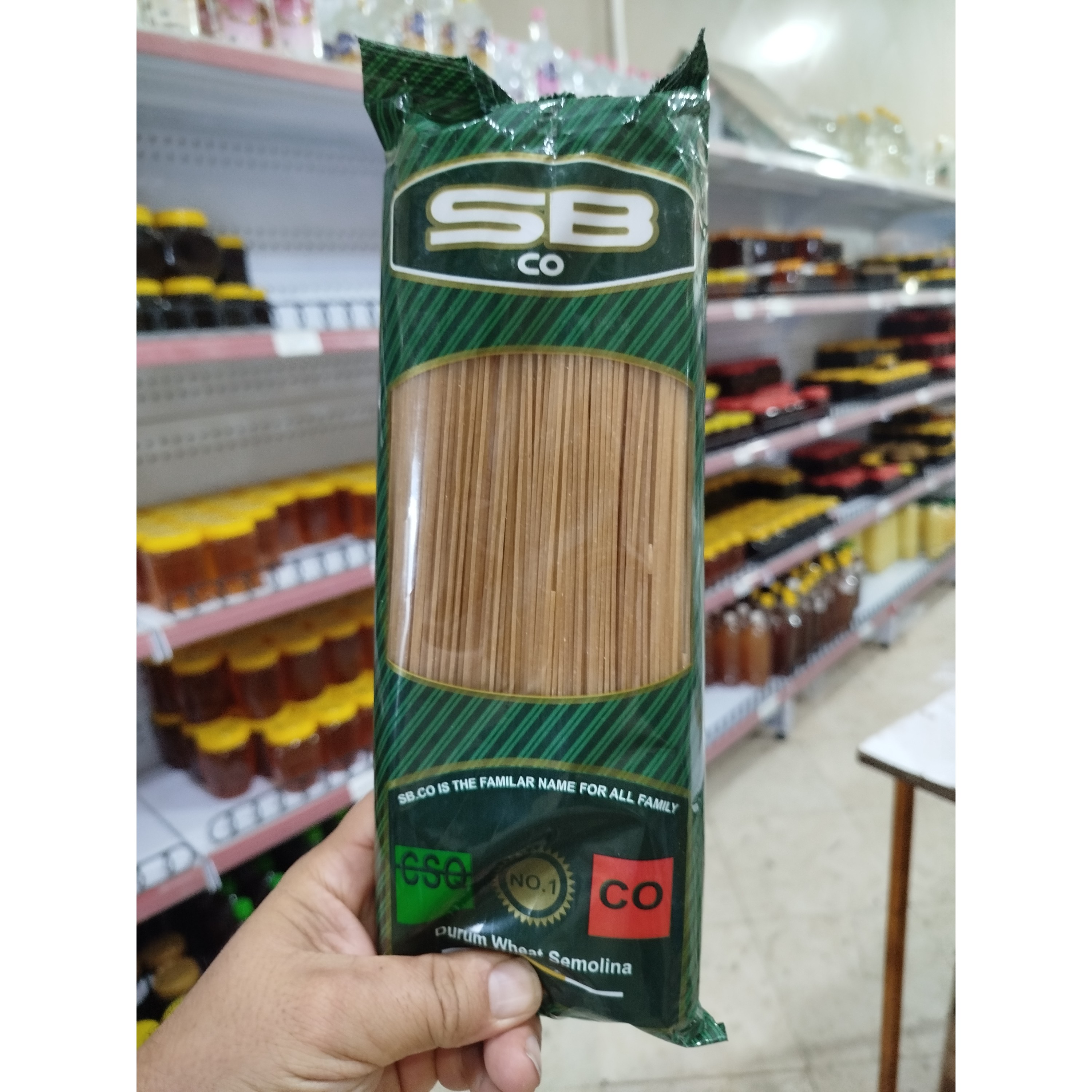 ماکارونی طبیعی با آرد سبوس دار 690گ