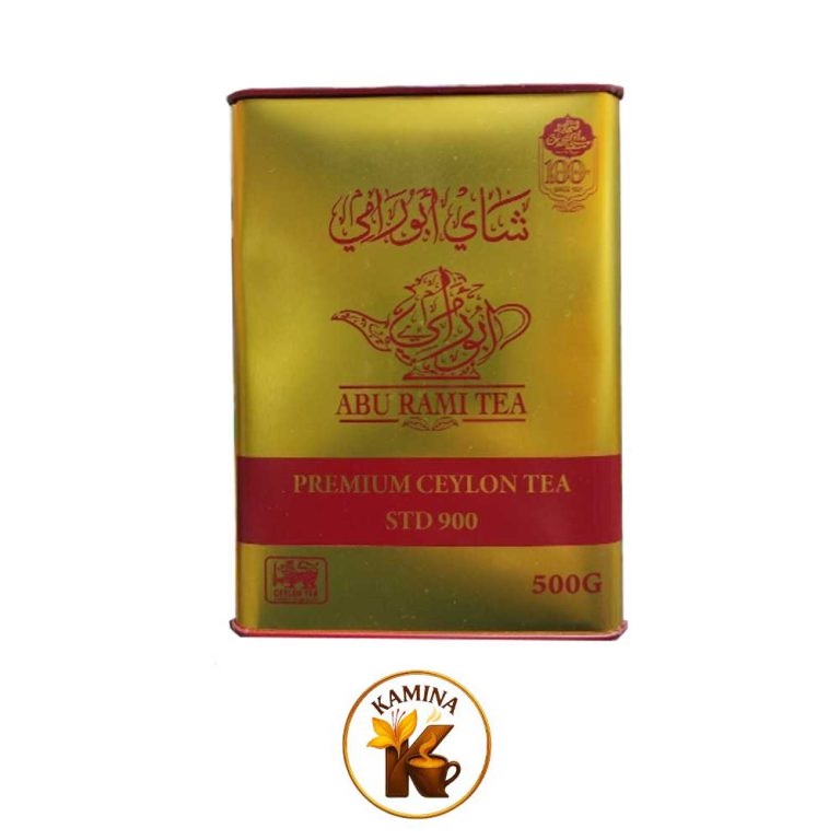 چای ابورامی فاخر 900 سعدالدین قوطی فلزی 500 گرمی