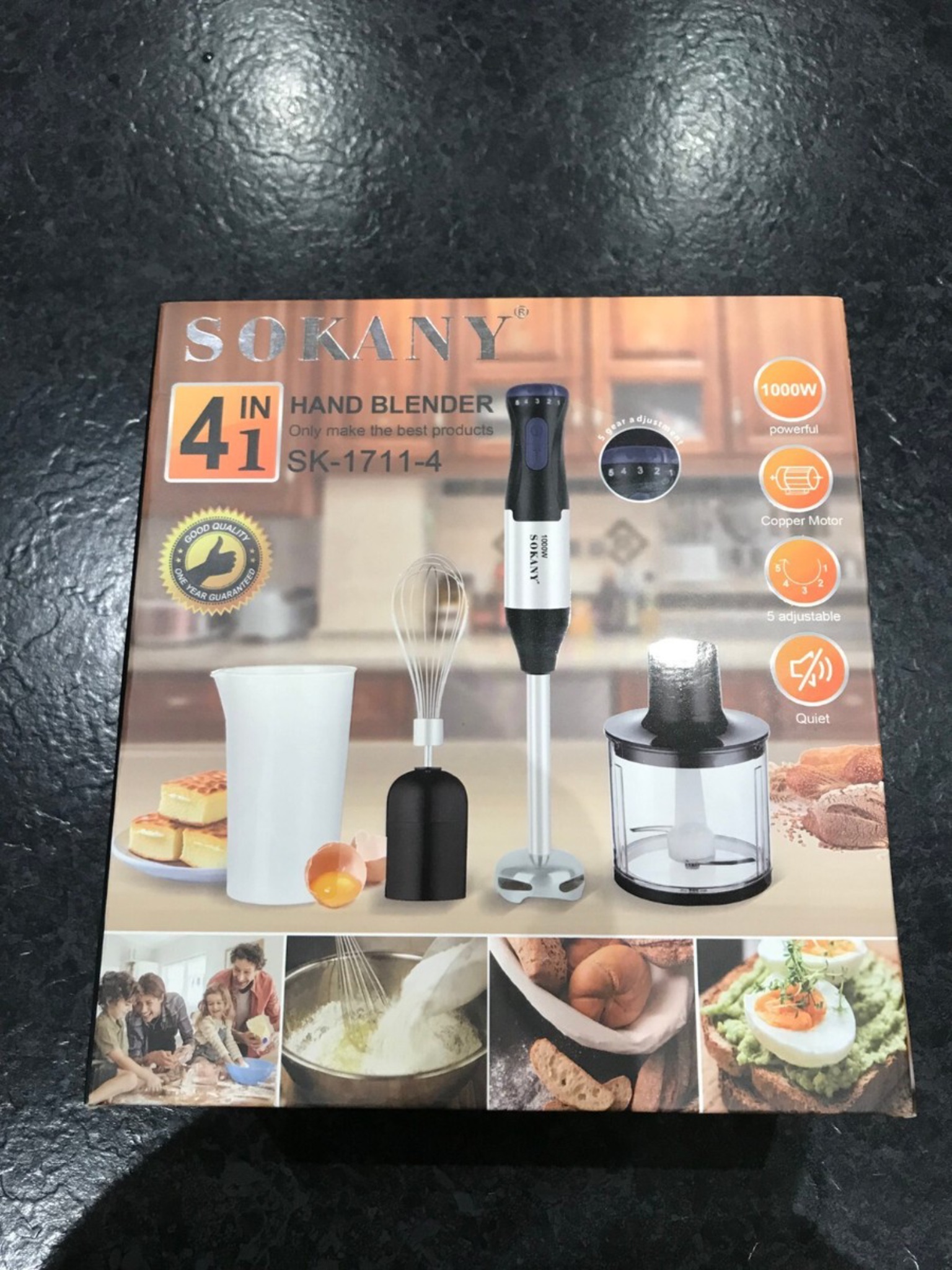گوشتکوب برقی 4 کاره سوکانی (Sokany) مدل SK-1711-4