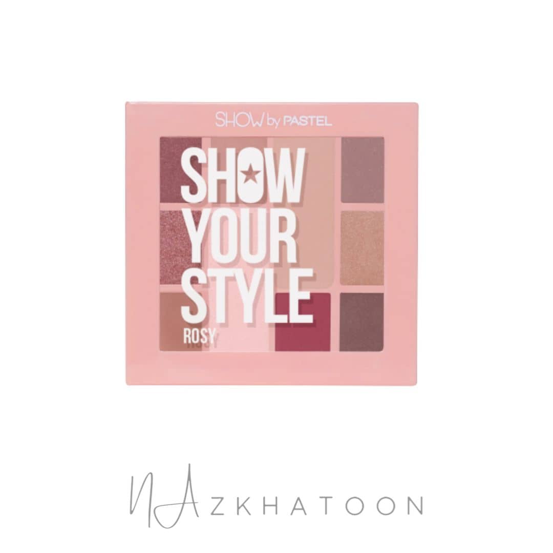 پالت سایه چشم پاستل 465 | Pastel Show Your Style Far Paleti 465 Rosy