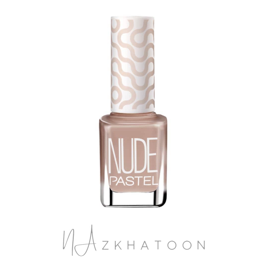 لاک ناخن نود پاستل شماره 757 | Pastel Nude Nail Polish 757 Grege
