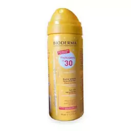 اسپری ضد آفتاب رنگی بایودرما مناسب پوست گندمی SPF 30