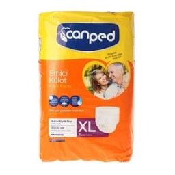 پوشک شورتی بزرگسال جان پد Canped سایز XL (8 عددی)