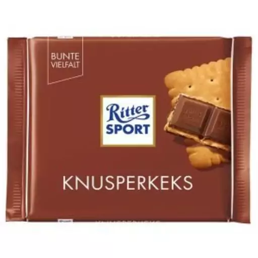 شکلات بیسکوییت دار 16 گرمی Ritter sport