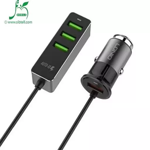 شارژر فندکی الدینیو مدل C61 ا LDNIO C61 Car Charger