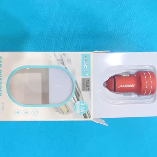 شارژر فندکی دوپورت انستی مدل CAR-05 ا ANSTY dual port lighter charger model CAR-05