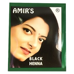 حنای هندی مشکی امیر اصلی AMIR ( پک 6 عددی)