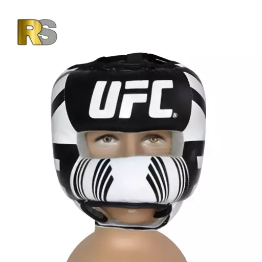 کلاه بوکس چرم آتل دار UFC