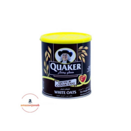 جو دو سر سفید کواکر Quaker حجم 500 گرم(اورجینال)