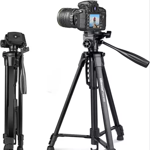 سه پایه گوشی و دوربین tripod-3366 ارتفاع پایه 175 سانتی متر