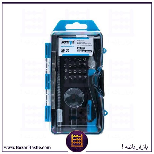 ست 33 عددی پیچ گوشتی ساعتی اکتیو مدل AC-6333SP