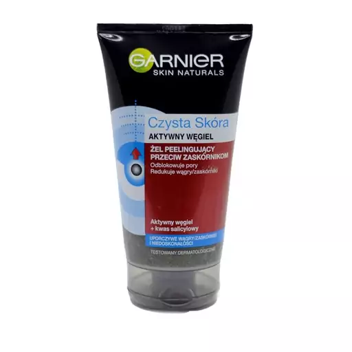 اسکراب صورت گارنیر Garnier مدل Clean Skin