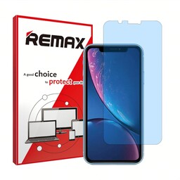 گلس گوشی اپل iPhone xr هیدروژلی آنتی بلو (ضد اشعه آبی) برند ریمکس جهت جلوگیری از خستگی و محافظت از چشم 