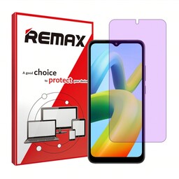 گلس گوشی شیائومی Redmi A1 plus هیدروژلی آنتی پرپل (ضد اشعه بنفش) برند ریمکس جهت جلوگیری از خستگی و محافظت از چشم