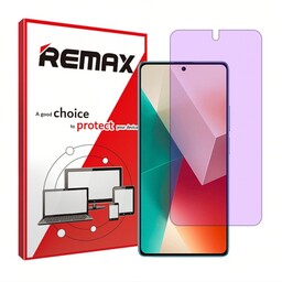 گلس گوشی شیائومی Redmi Note 13 Pro Plus هیدروژلی آنتی پرپل (ضد اشعه بنفش) برند ریمکس 