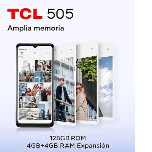 گوشی موبایل تی سی ال TCL505 مدل 505 دو سیم کارت ظرفیت 64 گیگابایت و رم 4 گیگابایت