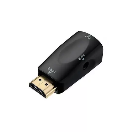 مبدل HDMI به VGA و Audio به همراه کابل صدا