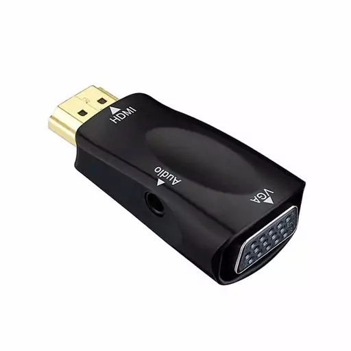 مبدل HDMI به VGA و Audio به همراه کابل صدا