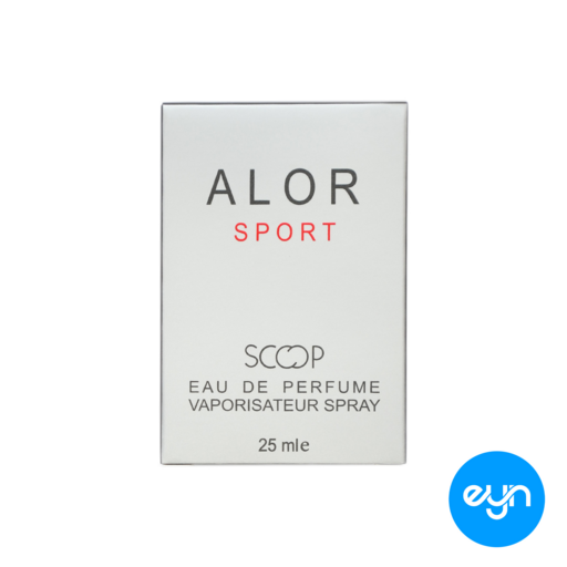 عطر جیبی مردانه اسکوپ مدل الور اسپرت Alor Sport حجم 25 میلی لیتر

