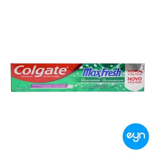 خمیر دندان کلگیت مدل مکس فرش کلین مینت Colgate max Fresh clean mint حجم 100 میل هندی