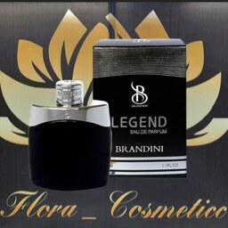 ادکلن جیبی مردانه برندینی مدل لجند  ( LEGEND ) رایحه خنک و شیرین ماندگاری بالا ( 33 Ml )    