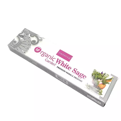 عود دستساز ناندیتا مدل ارگانیک وایت سیج ( مریم گلی ) Organic White Sage کد 520066