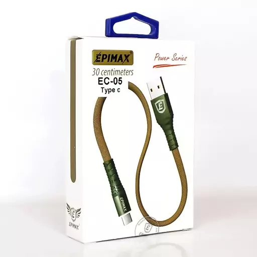 کابل شارژ تایپ سی پاوربانک اپیمکس EPIMAX EC-05 سامسونگ شیائومی هواوی موتورولا