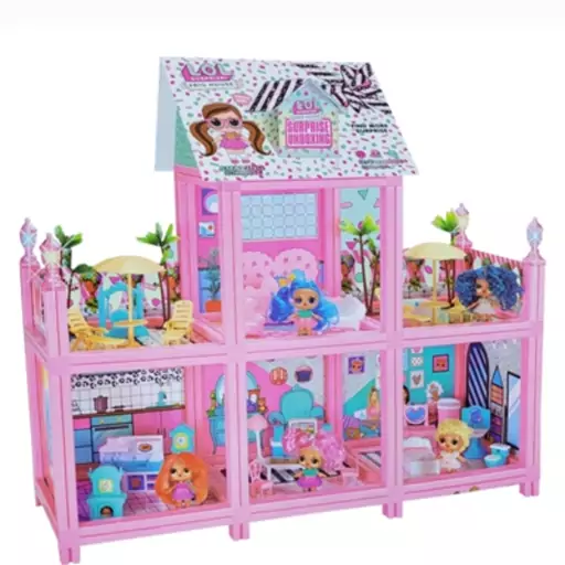 اسباب بازی خانه عروسکی ال او ال سورپرایزی LOL Big Doll House