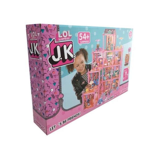 اسباب بازی ساختنی خانه عروسکی ویلایی چند طبقه ال او ال سورپرایزی Doll House مدل BB001