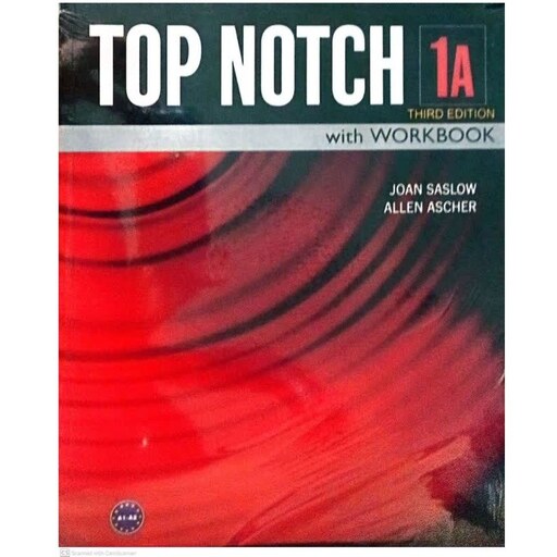 کتاب TOP NOTCH (A1) اثر JOAN SASLOW  WITH WORK BOOK 