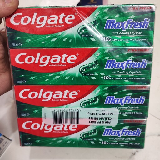 خمیر دندان کولگیت مکس فرش عربی اصل و خمیر دندان کولگت اصل عربی Colgate 