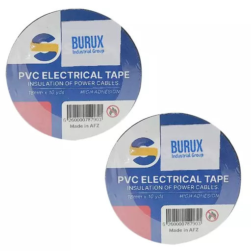 چسب برق بروکس مدل PVC ELECTRICAL TAPE بسته 2 عددی