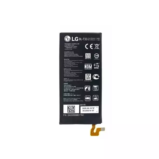 باتری اصلی گوشی ال جی مدل LG Q6 BL / T33