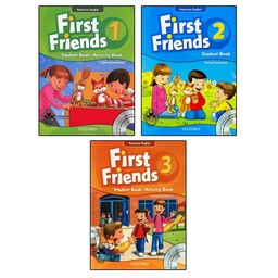 کتاب American First Friends 2nd اثر Susan lannuzzi انتشارات اشتیاق نور سه جلدی